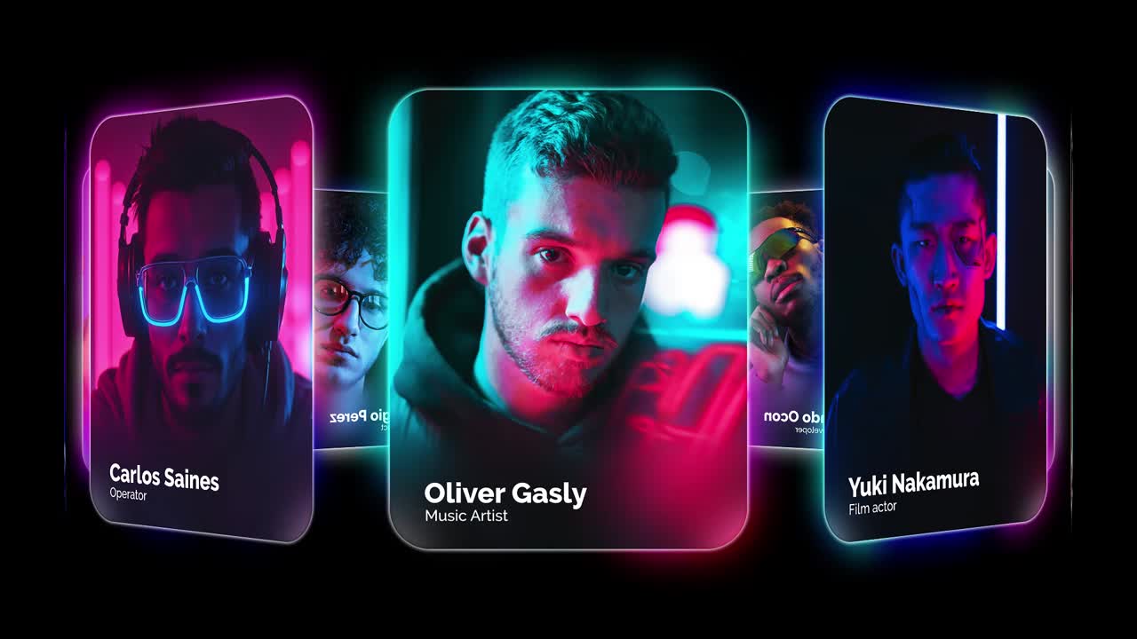 Carousel and Slider for Modern Showreels