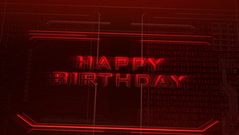 Happy-Birthday-on-digital-screen-with-HUD-elements