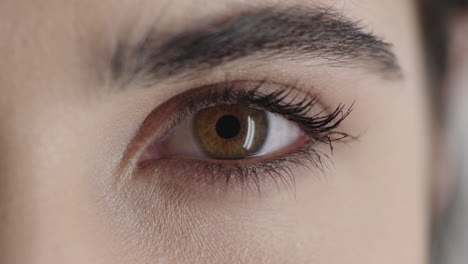 close-up-woman-eye-opening-looking-at-camera-blinking-wearing-makeup-cosmetics-healthy-eyesight