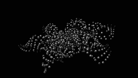 abstract 3d spheres