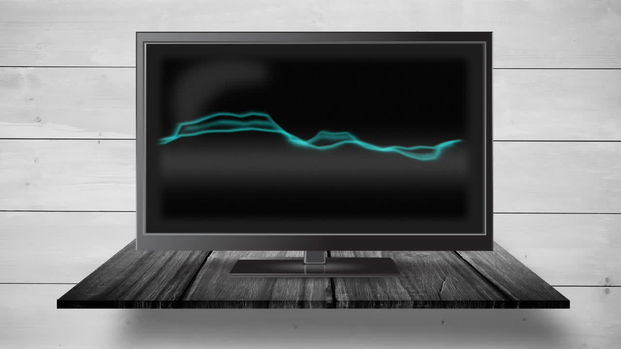 정적 전기를 가진 텔레비전