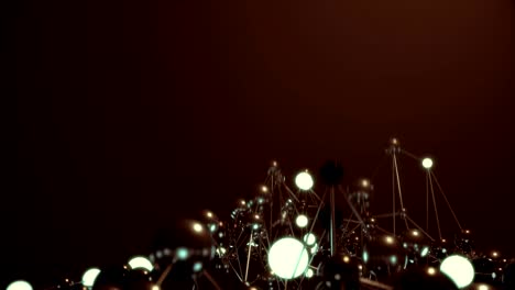 rede abstrata de 4k.