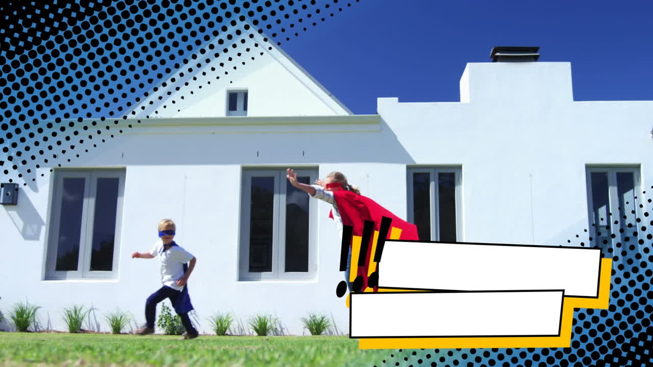 엄마와 아들 슈퍼히어로