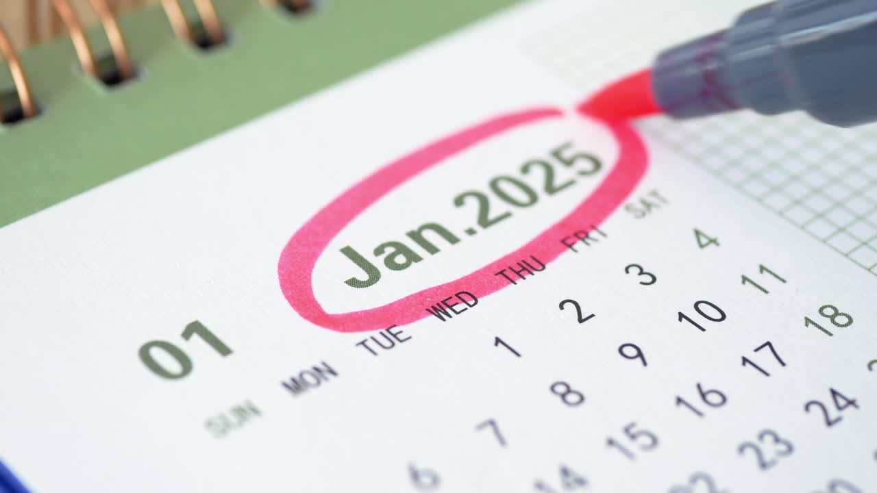 January 2025 Calendar