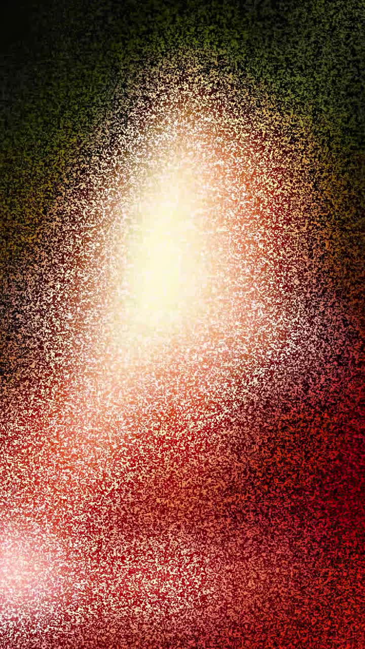 Particelle di luce astratte dinamiche e texture granulosa