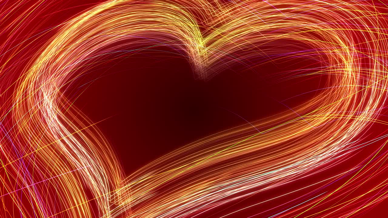 하트 라인 웨딩 휴가 cg 배경