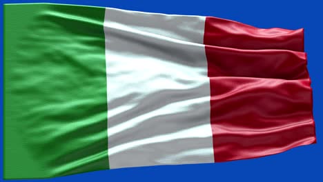 4k highly detailed flag of italy - italy flag high detail - national flag italy wave pattern loopable elements