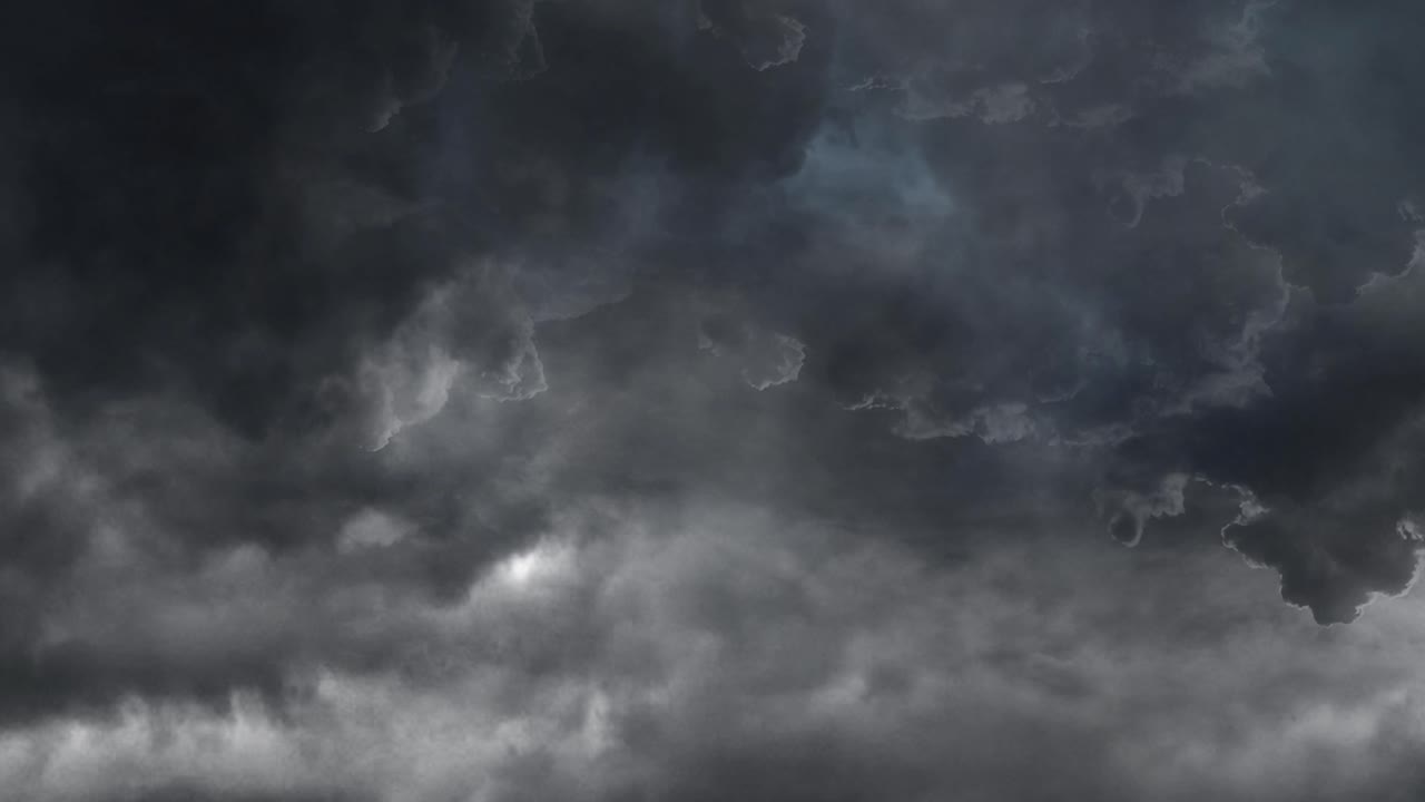 thunderstorm in cumulonimbus clouds, ultra HD