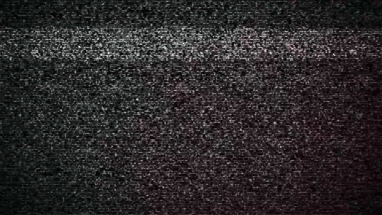 Analog Television Static Noise Background