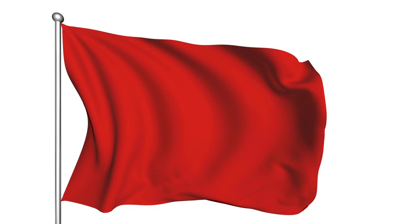 Bendera merah (semi-transparan, berulang, saluran alfa)