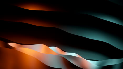 ondas oscuras abstractas