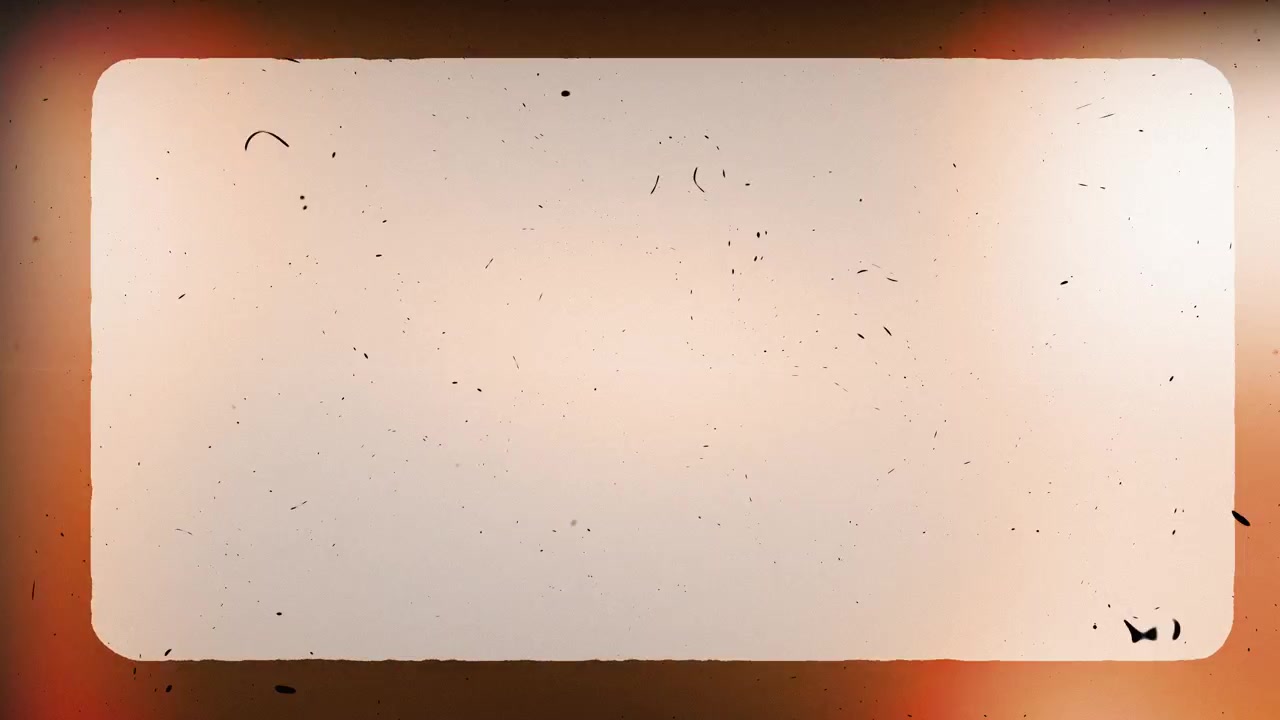 Sovrapposizione di grana cinematografica vintage con perdite di luce e particelle di polvere