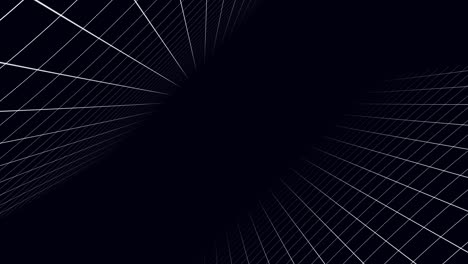 fly through rotating grid. seamless motion background. animation