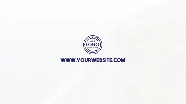 Mobile Phone Displaying Website Logo and URL