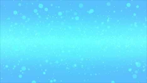 fondo de partículas de brillo que se extienden lentamente (bucle sin costuras, azul claro)
