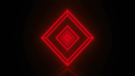 animación de formas rojas que se mueven sobre fondo negro