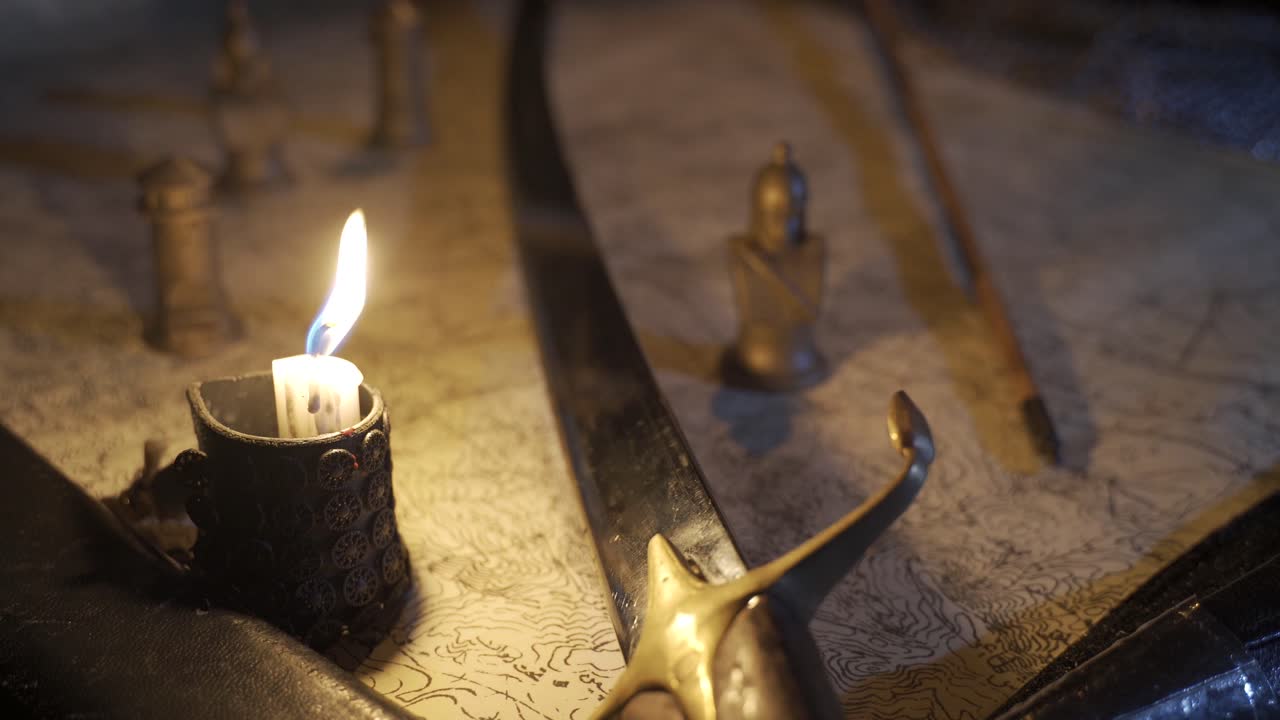 역사적 시대의 검.  ⁇ 불의 빛과 함께.