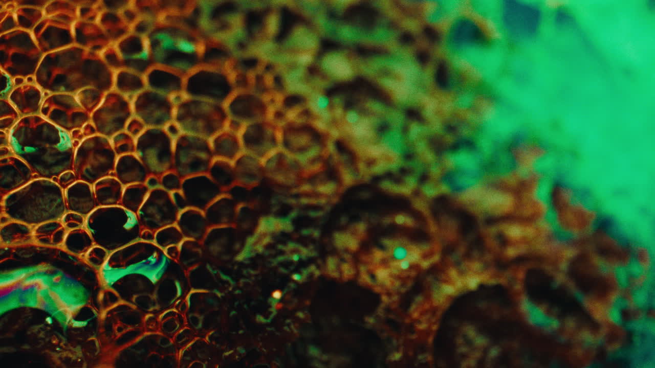 Abstract Macro Photography of a Textured Surface