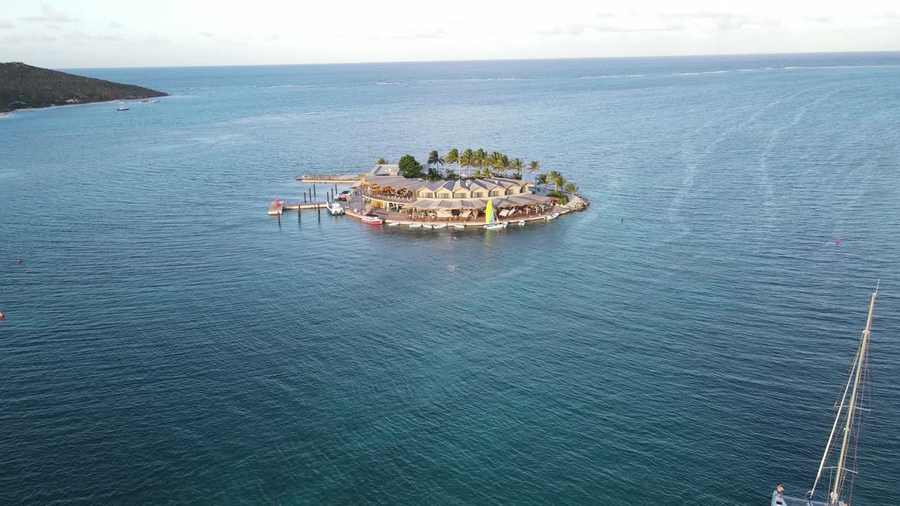 사바 바위, 영국령 버진 아일랜드 항공