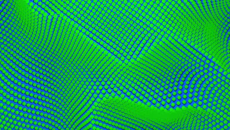 patrón geométrico abstracto con colores azul y verde