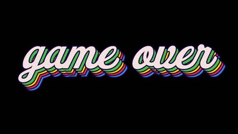 animación del juego sobre el texto sobre las formas