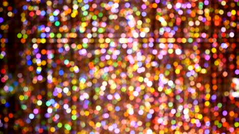 un bucle de video de 4k de fondo bokeh abstractamente colorido desde la luz.