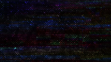 textura de glitch digital en 4k. superposición en bucle