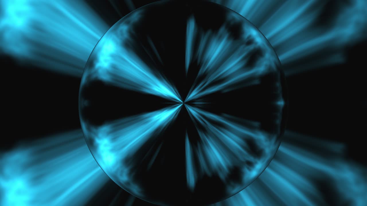 esfera con fractales lineales