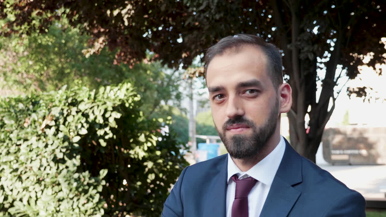 Man in suit portrait
