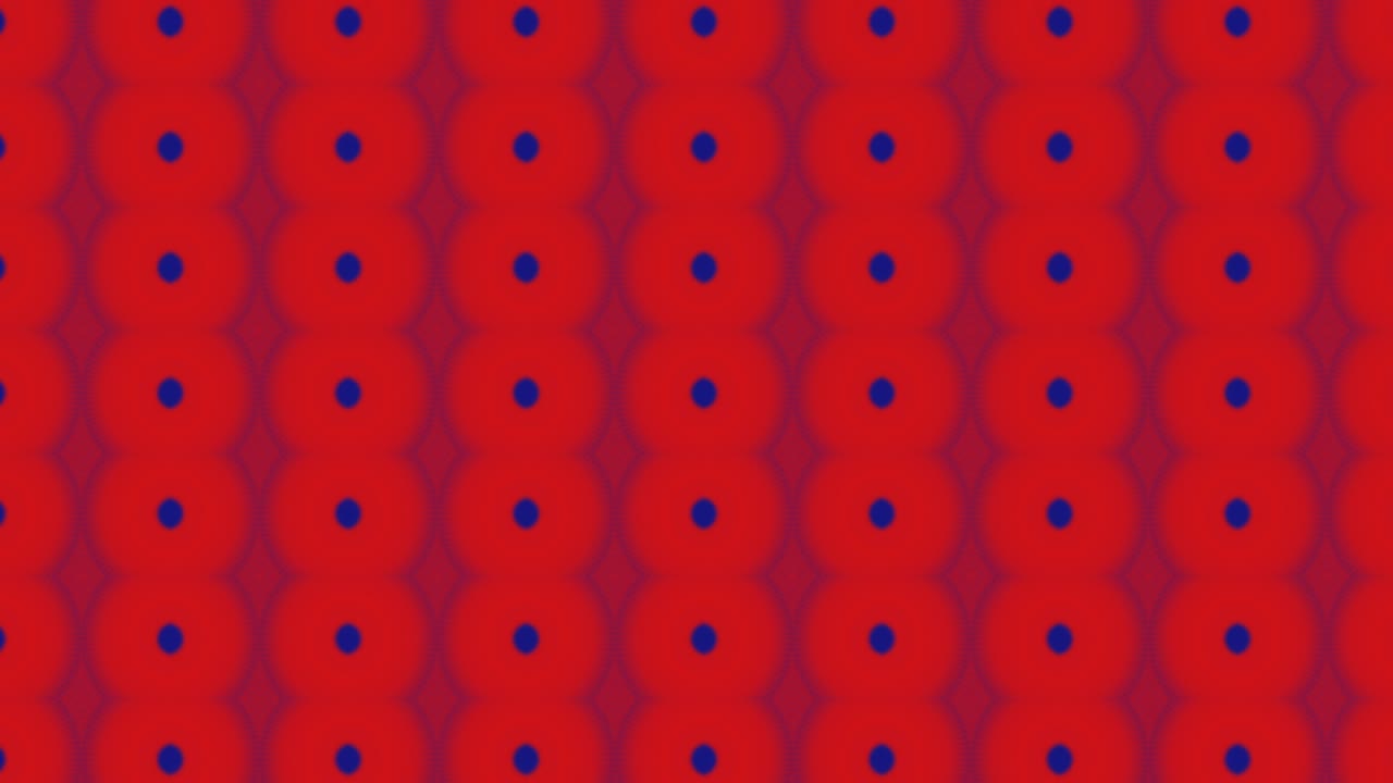 네이비 블루에 시원한 빨간색 폴카 점 배경