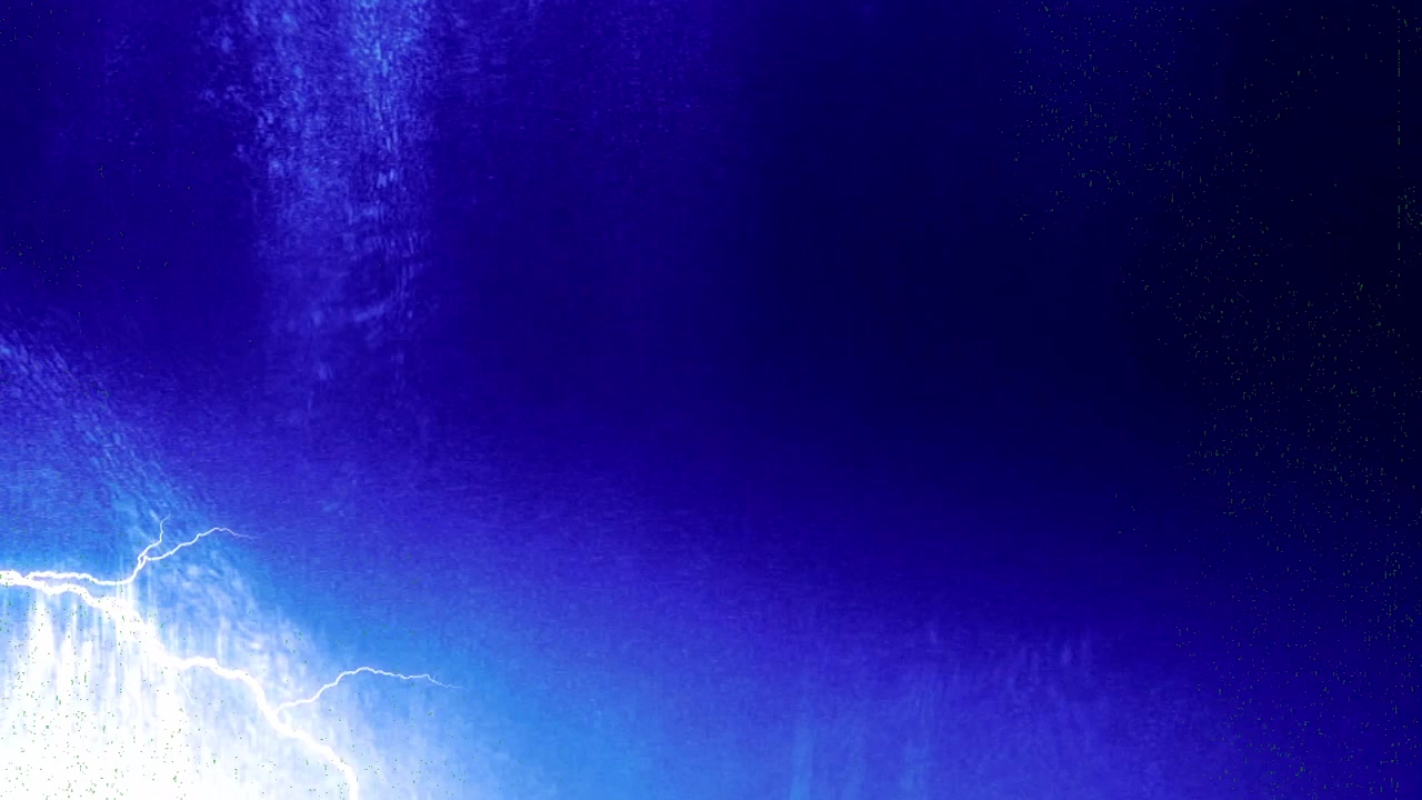 Lampi dinamici di luce elettrica blu e bianca