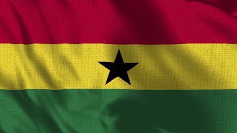 bandera de ghana - realista 4k - 30 fps bandera de ghana