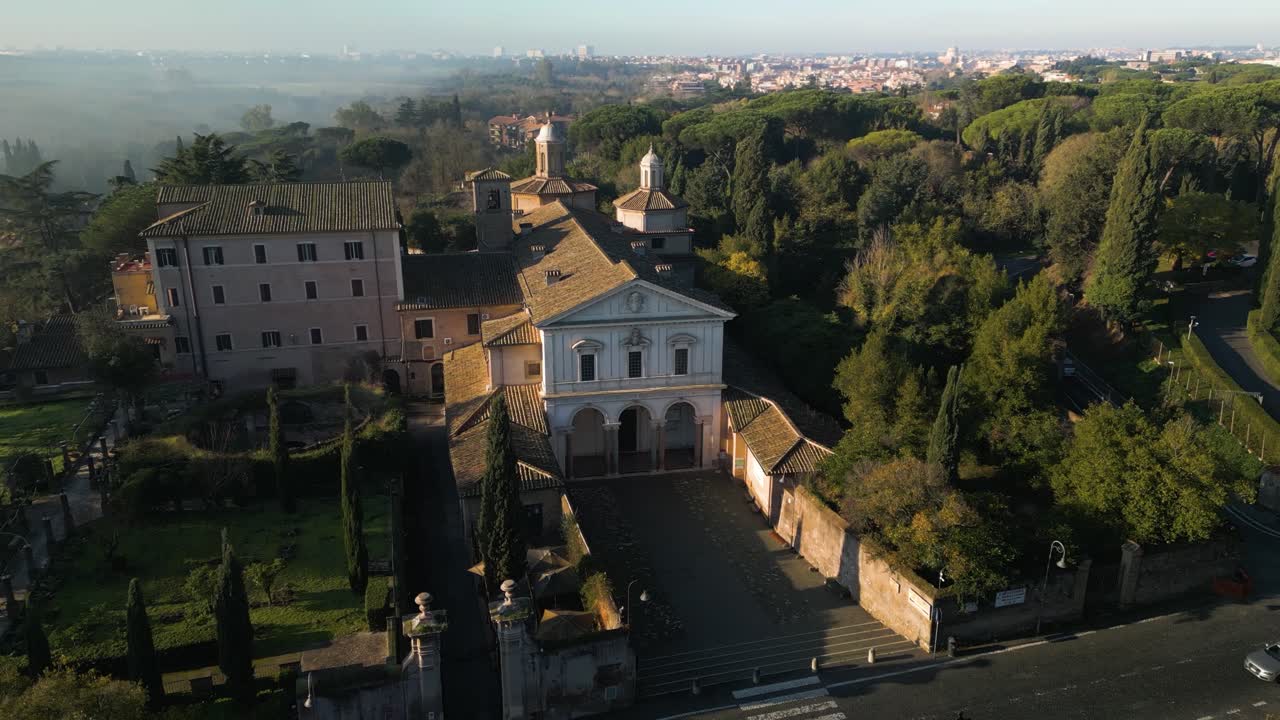 산 세바스티안의 무덤 - 아피안 길 위에서 아름다운 설립