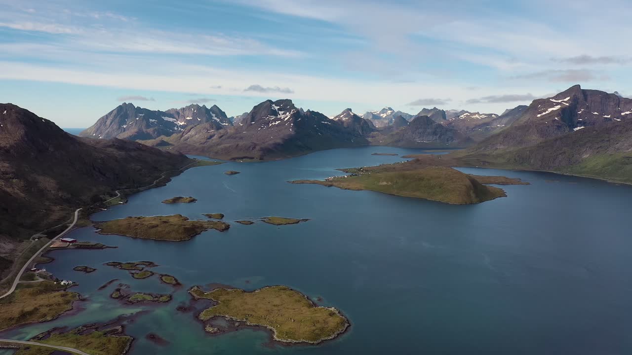 Luftoptagelser af Norges smukke natur