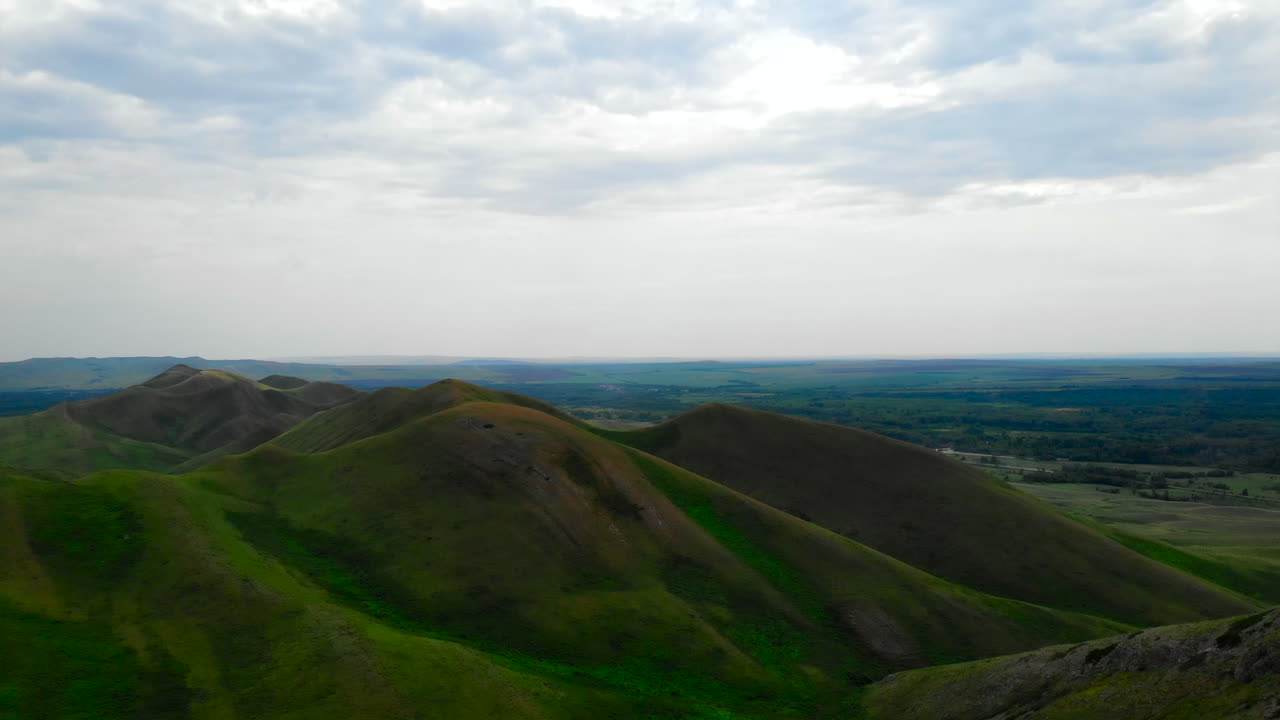 Rolling Green Hills Landscape