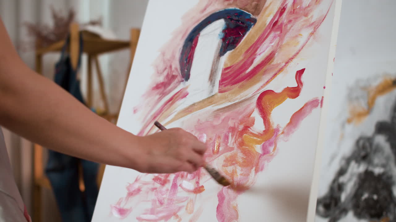 그림을 그리는 예술가