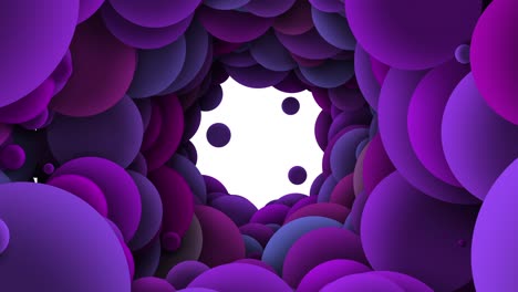 colorful bubbles particles slow motion