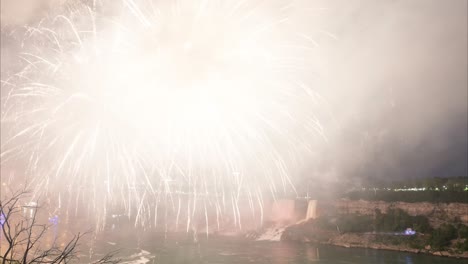 la sección de las cataratas de la herradura de las cataratas del niágara.
