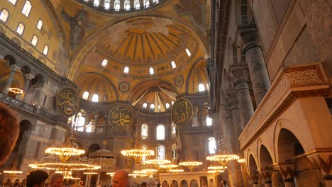 hagia sophia interior - istanbul, turkey