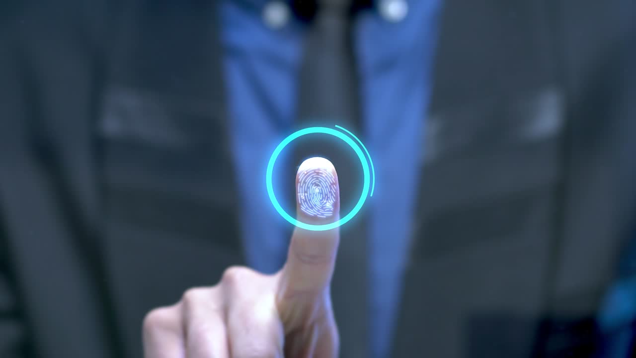 otorgar la huella dactilar de acceso