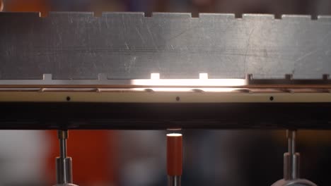 guitar fretboard setup with measuring tools
