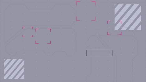 pantalla digital de la computadora de la nave espacial