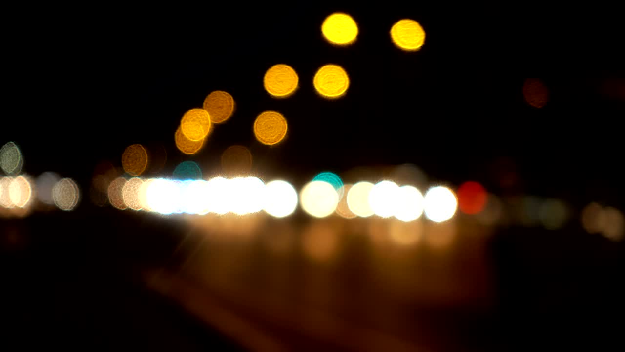 luces de colores bokeh