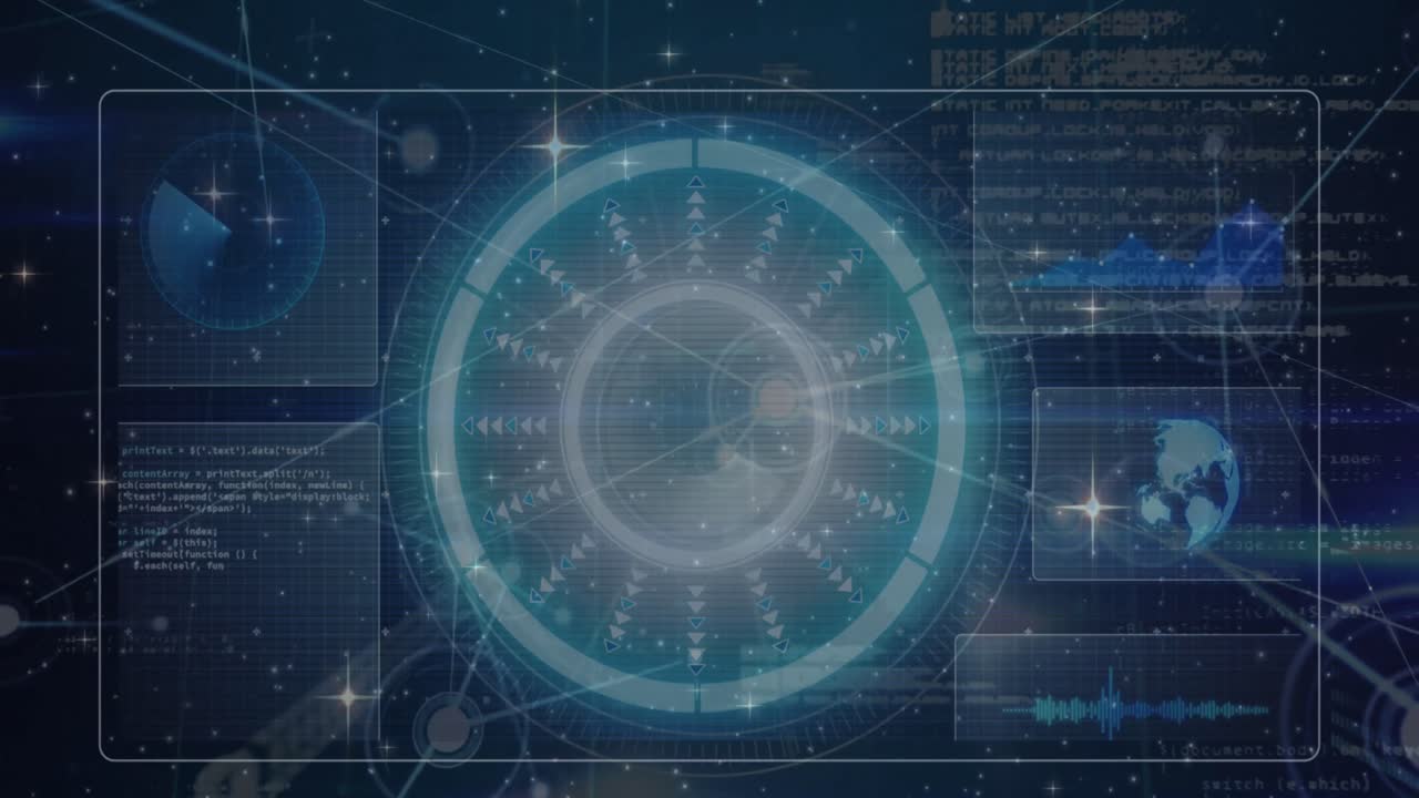 데이터 처리의 애니메이션 및 연결과 함께 범위