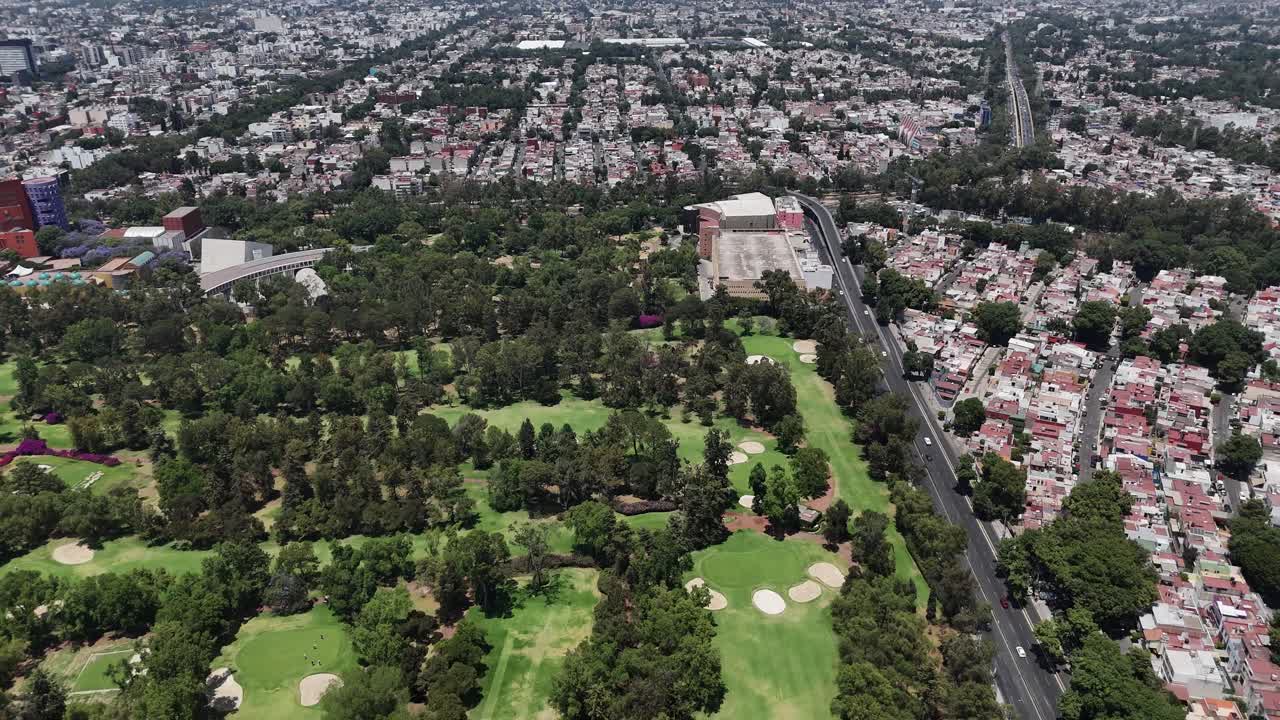 el paraíso del golf en el club campestre ciudad de méxico