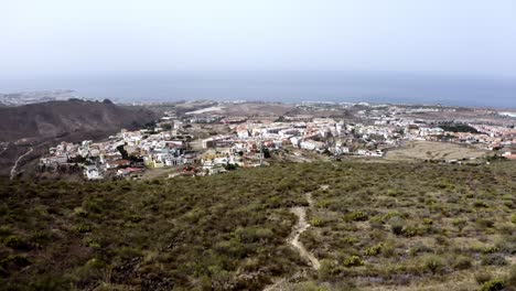 Imágenes-De-Drones-De-Un-Hermoso-Pueblo