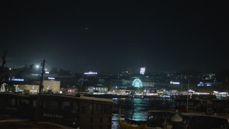 night view of porto, portugal