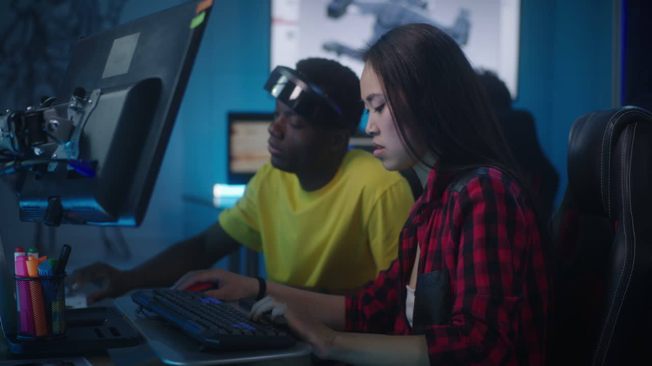 VR Developers Collaborating