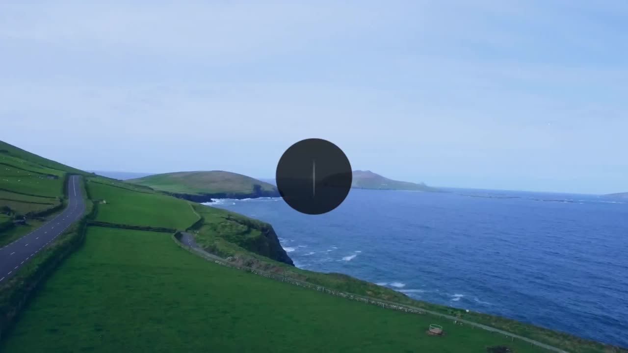 풍경에 대한 연결 네트워크의 애니메이션