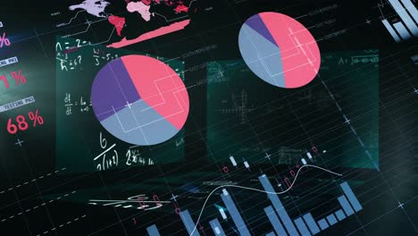 Animación-De-Estadísticas-Y-Procesamiento-De-Datos-Sobre-Caja-De-Cartón